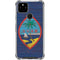 Guam Flag Dark Wood Google Pixel 5a 5G Clear Case
